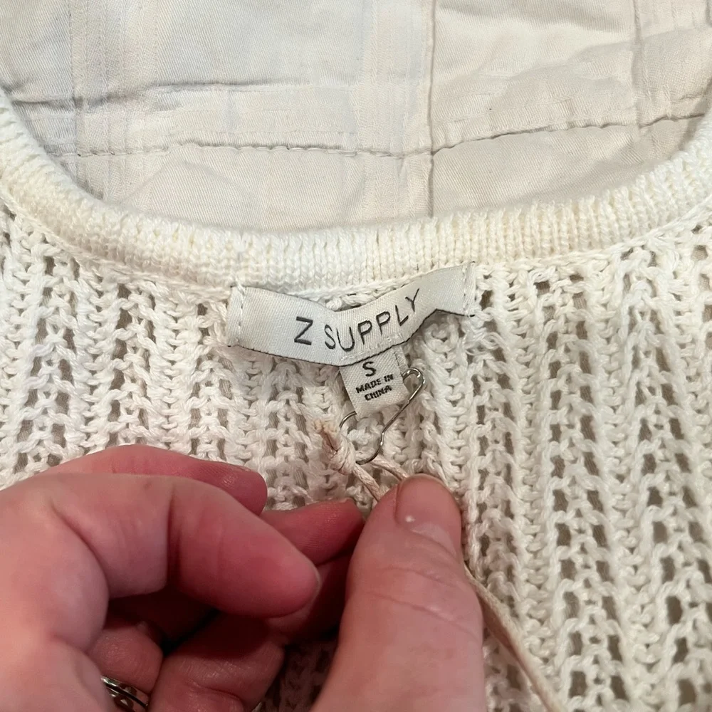 Z supply Brady sweater tank NWT size small S - Picture 3 of 7